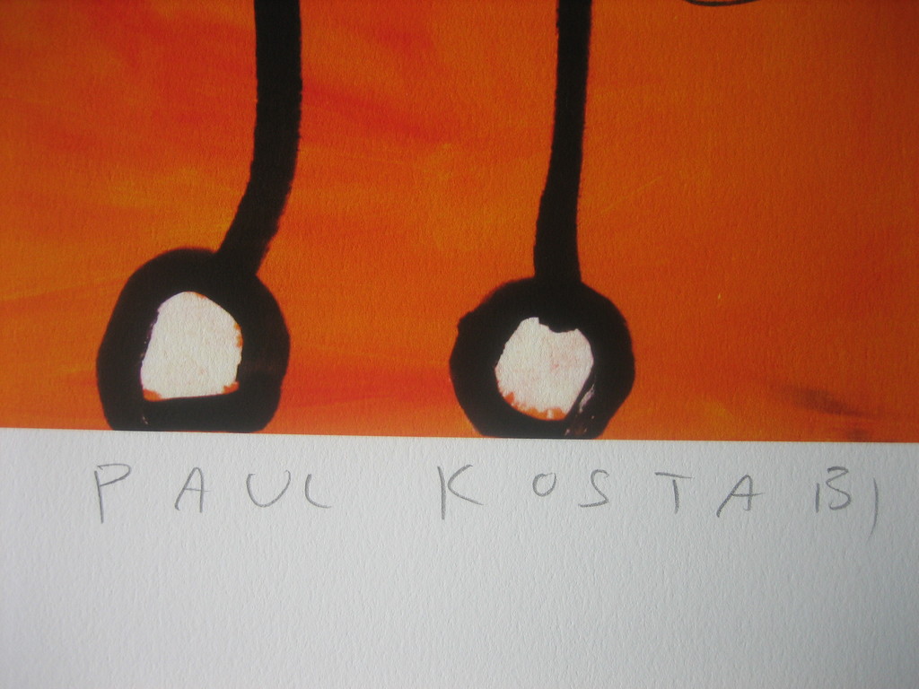 Paul Kostabi - Icon theory - Giclee - Handgesigneerd - Oplage: 75 - 2014 kopen? Bied vanaf 35!
