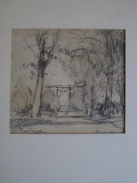 Leidse impressionist Joh.C.Roelandse 1888-1978 pasteltekening  kopen? Bied vanaf 1!