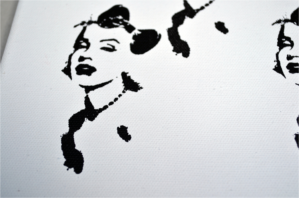 Death NYC, origineel "3 Monroes" op canvas, gesigneerd, 2013 kopen? Bied vanaf 1!