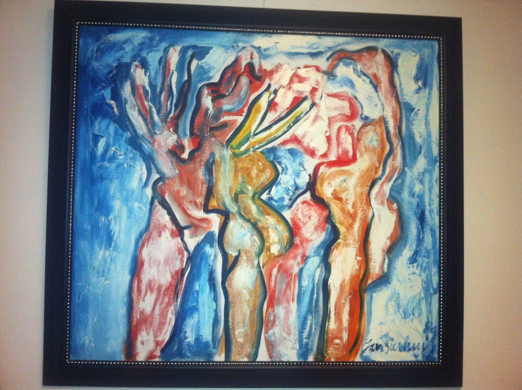 Jan Sierhuis Olieverf op doek 2009 verkocht voor € 1750!