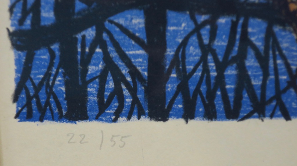 Jacobien de Rooij: Litho, Meeuwen Paradijs -Ingelijst kopen? Bied vanaf 35!