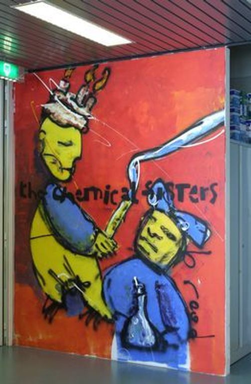 Herman Brood hangemaakt en gebruikt sjabloon COLLECTORS ITEM kopen? Bied vanaf 50!