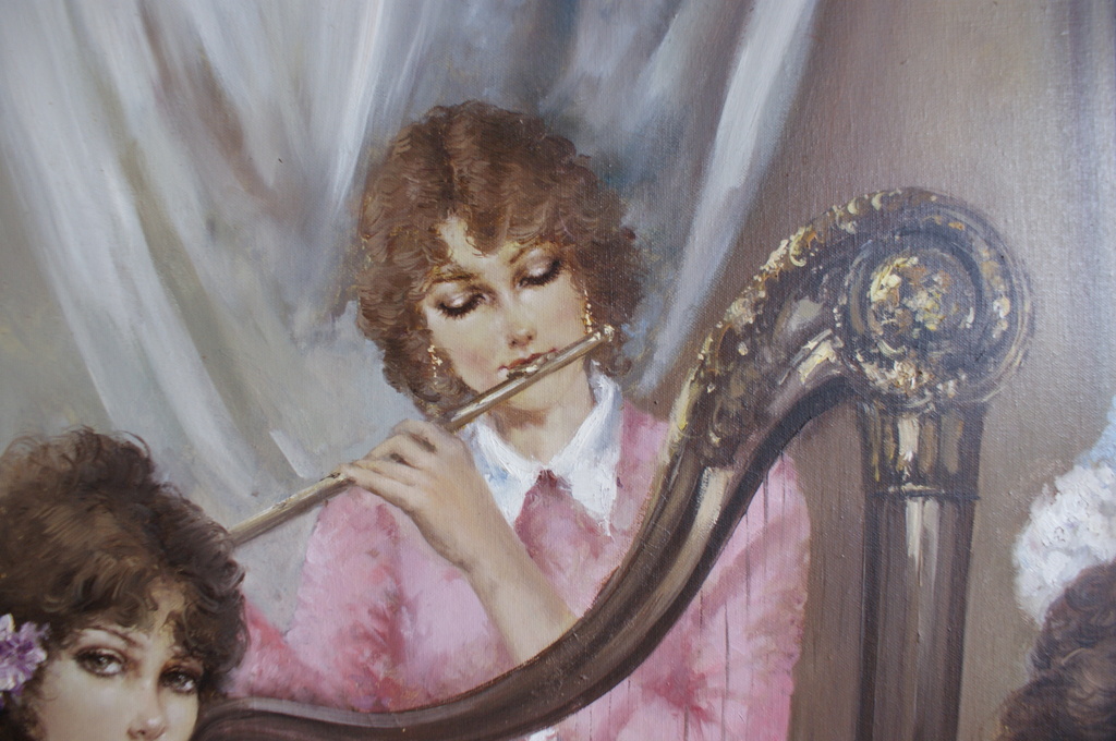 Lucia Sarto (1950) olieverf op canvas  kopen? Bied vanaf 1250!