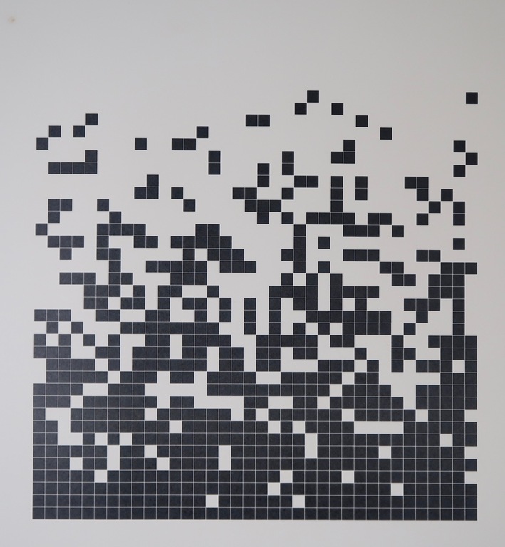 Peter Schmidt: Zeefdruk, Abstracte compositie kopen? Bied vanaf 1!