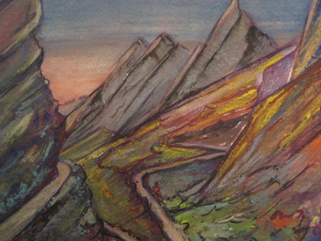 Kornelis Lodder 1892-1987 Vlaardingen aquarel " berglandschap " gesigneerd kopen? Bied vanaf 1!