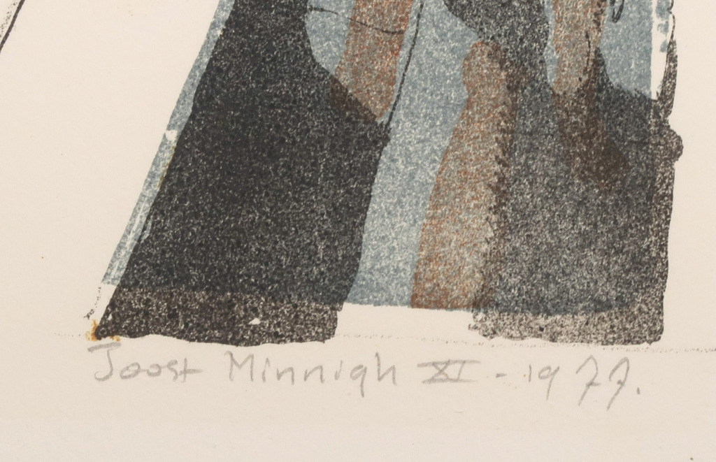Joost Minnigh: Litho, Tempel van Mars I kopen? Bied vanaf 1!