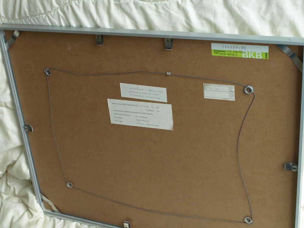 Vic Savelkoul : Inkttekening – Beeldlading E - gesigneerd & ingelijst – 1985 kopen? Bied vanaf 75!