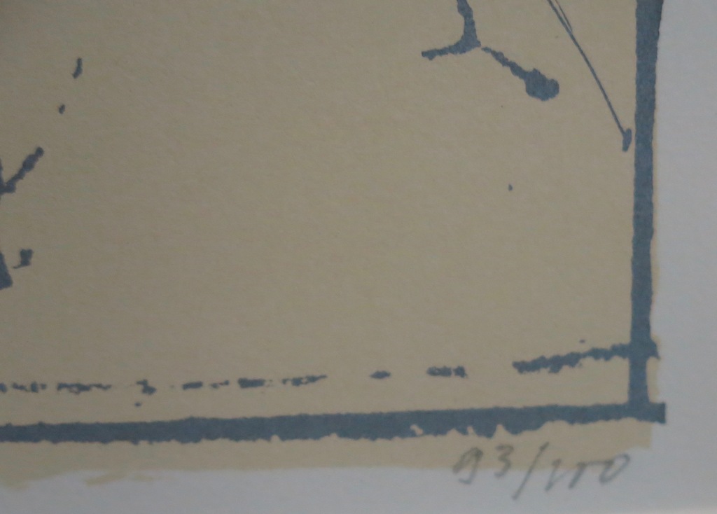 Co Westerik: Zeefdruk, Aanraking van buitenaf - Ingelijst kopen? Bied vanaf 300!