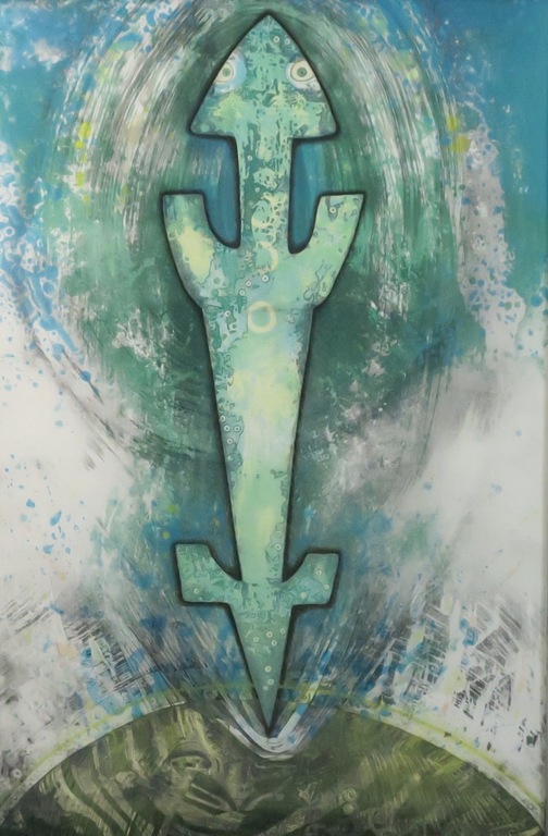 Georg Hadeler: Litho, El ritual II - Ingelijst (groot) kopen? Bied vanaf 40!