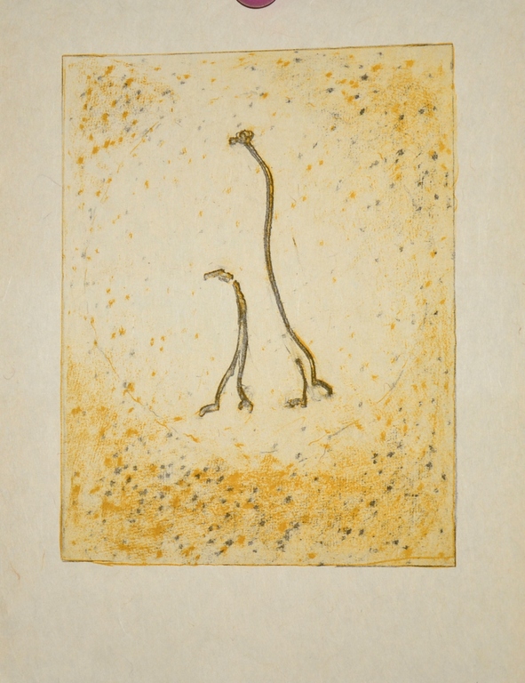 Max Ernst: Litho, Sentinelles muettes à la port du songe verkocht voor € 70!