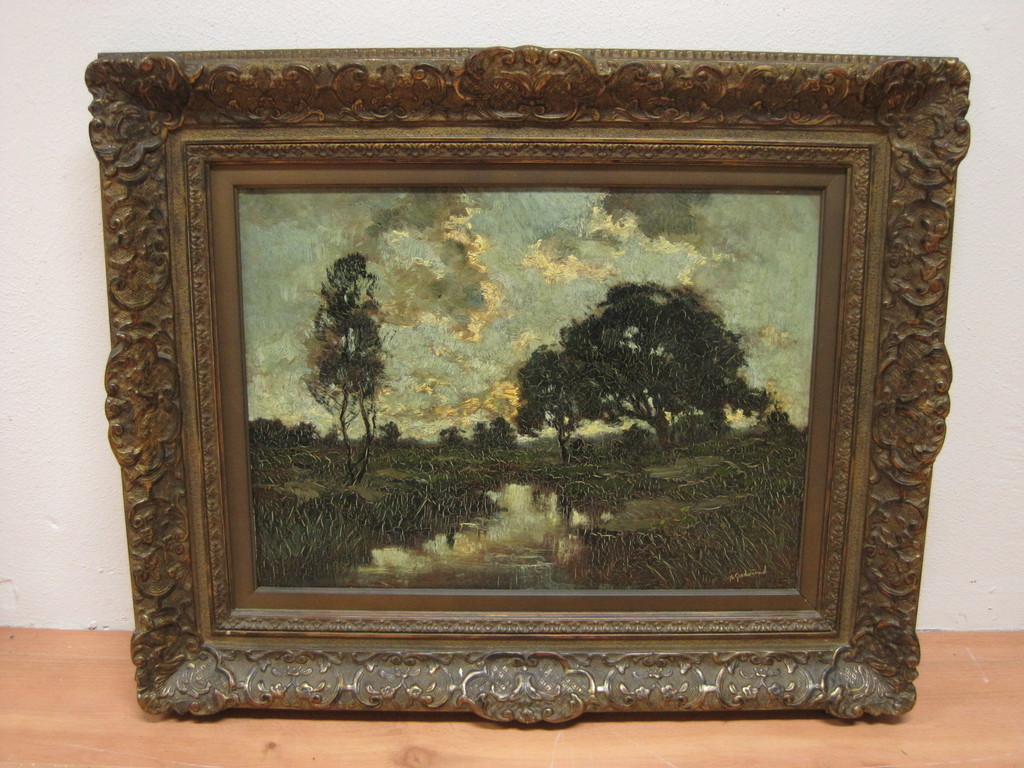 Theo Goedvriend 1901-1985 olieverf  kopen? Bied vanaf 1!