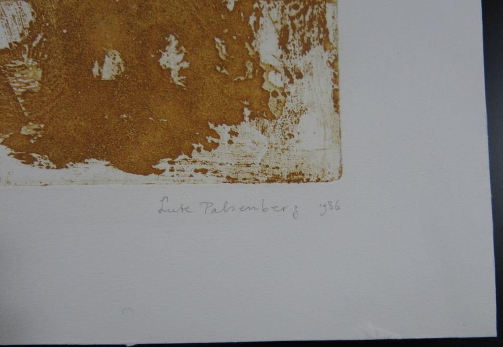 Lute Palsenberg: Kleurenets, Zonder titel kopen? Bied vanaf 1!