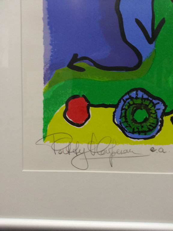 Patty Harpenau, zeefdruk op papier in aluminium lijst kopen? Bied vanaf 50!