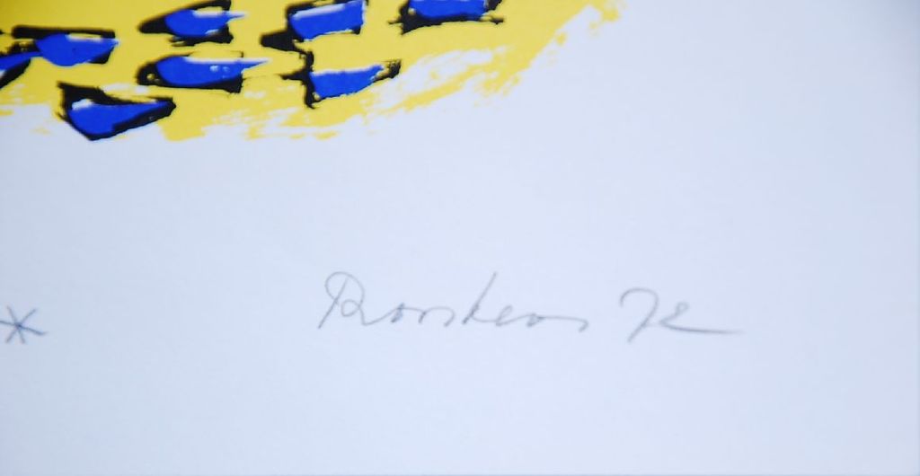 Anton Rooskens: Kleurenlitho  kopen? Bied vanaf 175!
