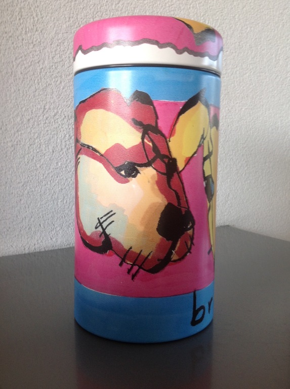 Herman Brood: bus - twee hondenkoppen kopen? Bied vanaf 10!