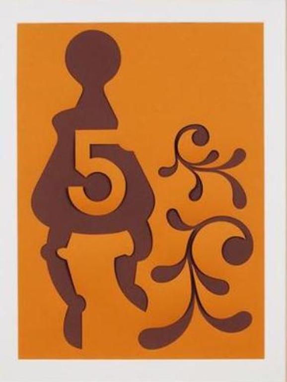 Ben Zegers (Utrecht, 1962) - Collage - Gesigneerd - Titel: Picking Flowers. kopen? Bied vanaf 25!