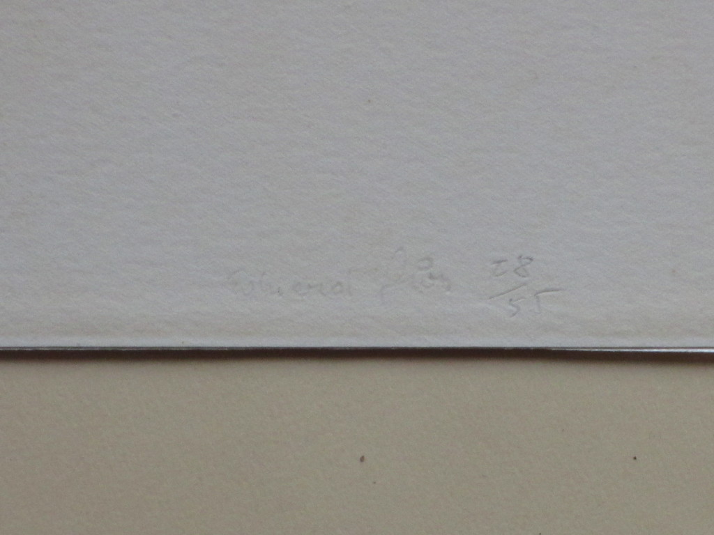 Eduard Flor, Compositie in geelgroen, Kleurets kopen? Bied vanaf 30!