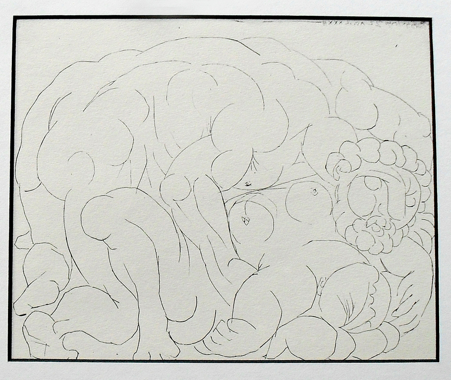 Pablo Picasso - Le Viol, II  - Suite Vollard : 30 -   kopen? Bied vanaf 55!