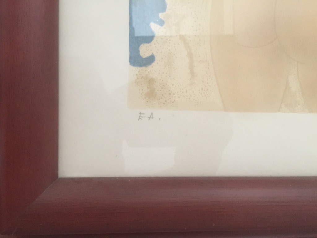 Alain Bonnefoit, zeefdruk, zonder titel kopen? Bied vanaf 200!