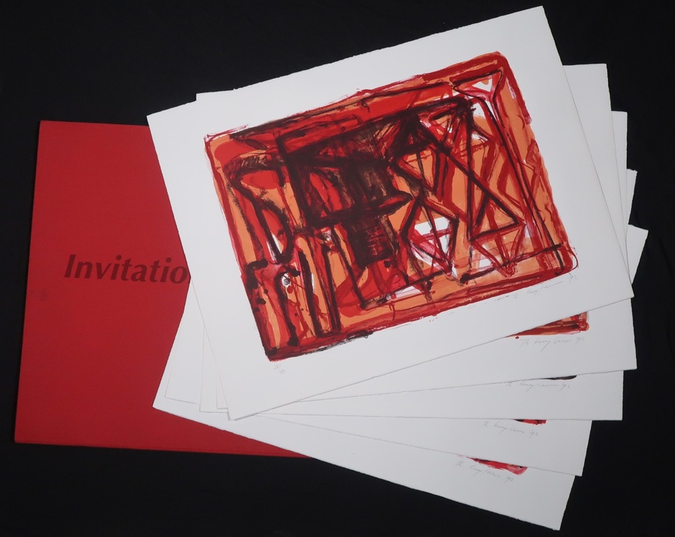 Theo Kuijpers: Portfolio met 5 Litho's, Invitation au voyage kopen? Bied vanaf 250!