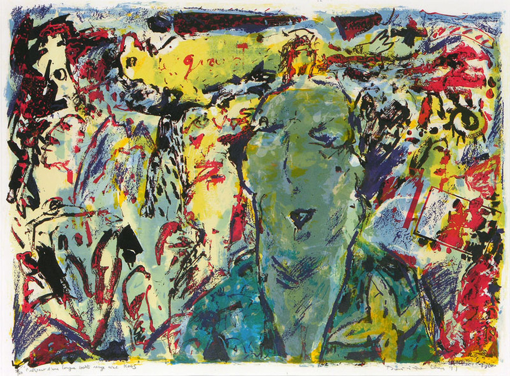 Dominique Chan: Zeefdruk, Avec Koos kopen? Bied vanaf 40!