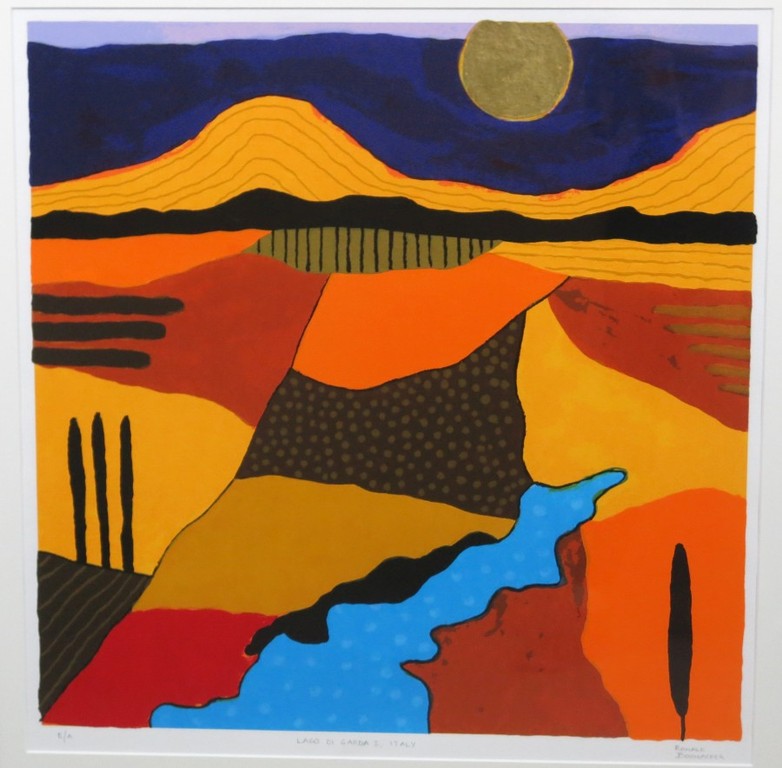 Ronald Boonacker: Zeefdruk, Laga di Garda I kopen? Bied vanaf 20!