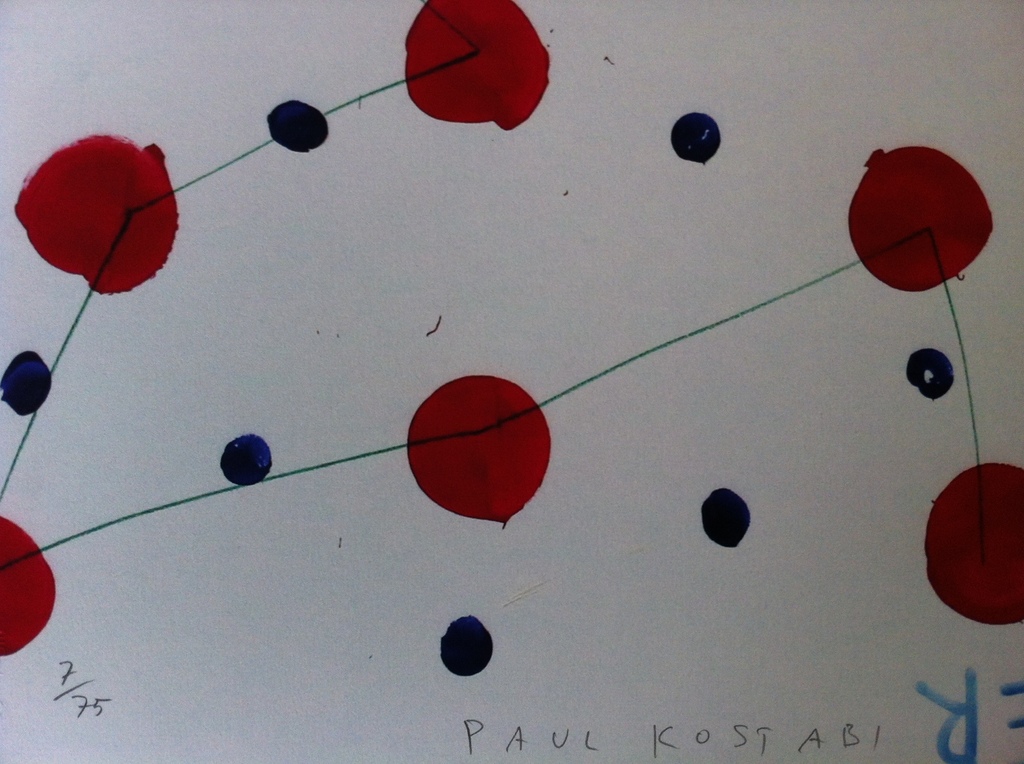 Paul Kostabi - 32 (16+16) - handgesigneerd en genummerd  kopen? Bied vanaf 45!