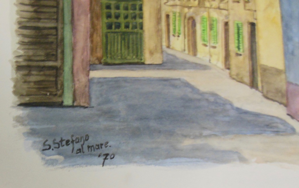 Jan P.H. de Vries: Lot van 4 Aquarellen, Souillac kopen? Bied vanaf 1!