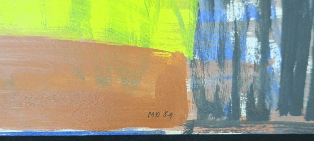 Maarten Dekker: Acryl op papier, Z.T. kopen? Bied vanaf 1!