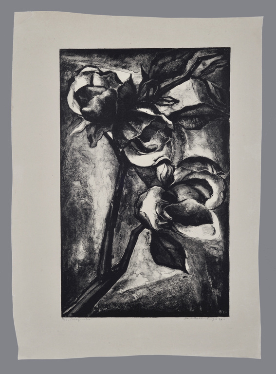 Aart van Dobbenburgh: Litho - Magnolia – 1926 kopen? Bied vanaf 25!