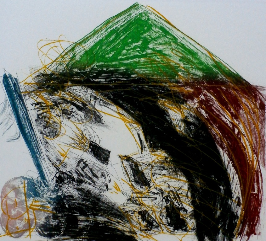 Ger Lataster - grote ets: Neruda - 1981 verkocht voor € 150!