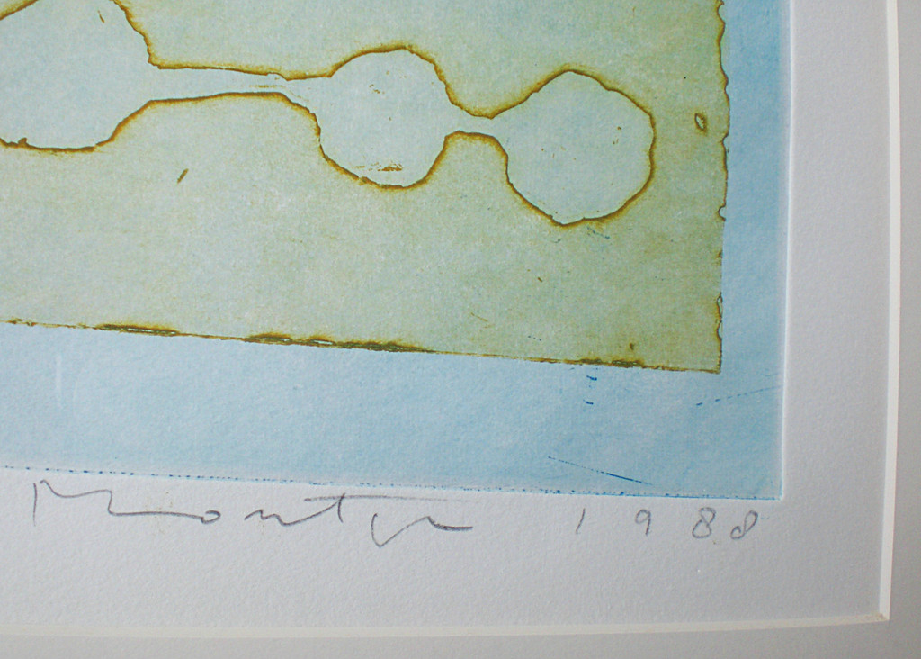 Jan Montyn - Daytime Jomtien Beach, ets (mooi ingelijst, groot) kopen? Bied vanaf 150!