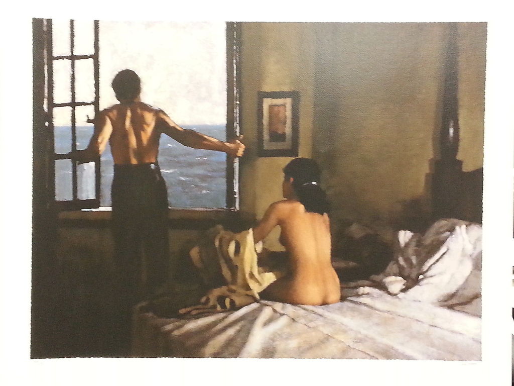 John Meyer, "Black South Easter III", originele giclee, handgesigneerd. verkocht voor € 80!