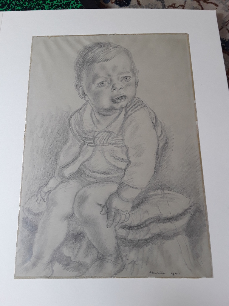 Henk Henriet 1903-1945.map schetsen/tekeningen. kopen? Bied vanaf 125!