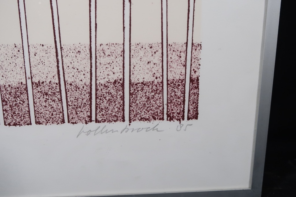 Gerard Vollenbrock: Litho, Rumsiki - Ingelijst kopen? Bied vanaf 1!