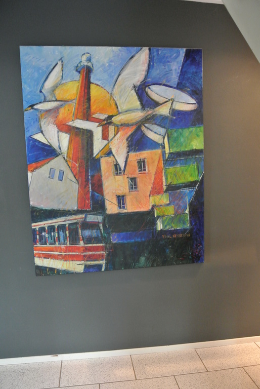 Paul Kerrebijn, abstract Den Haag/Scheveningen kopen? Bied vanaf 195!