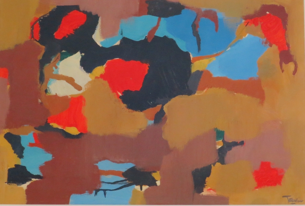 Henri Titselaar (1917-2013) - Gouache op papier ca. 1960 kopen? Bied vanaf 275!