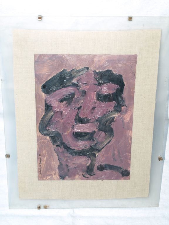 Sebastian Canceló - Olieverf op papier – Gesigneerd – 1994 – 40 x 50 cm kopen? Bied vanaf 15!