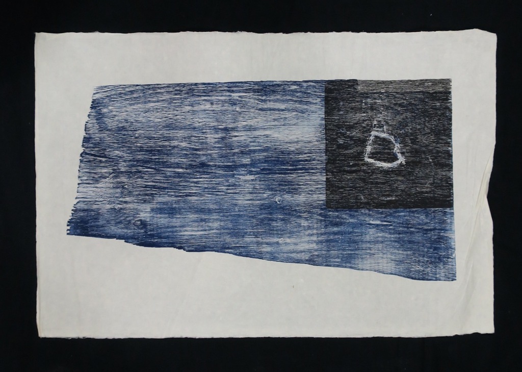 Hans van der Linde: Houtsnede, Zonder titel kopen? Bied vanaf 1!