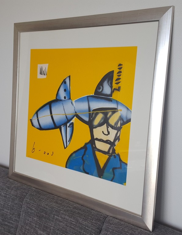 Herman Brood: zeefdruk, Rocket Scientist kopen? Bied vanaf 300!