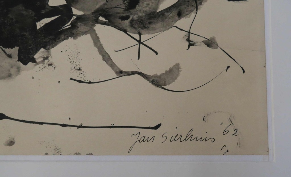 Jan Sierhuis: Inkttekening, Zonder titel kopen? Bied vanaf 1!