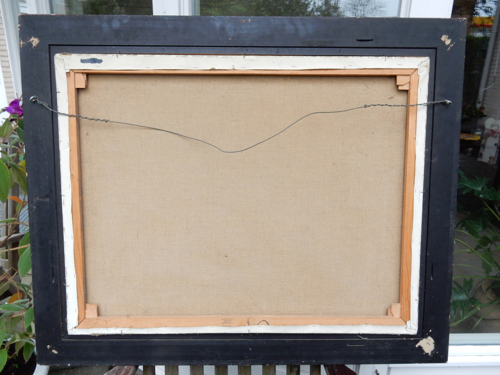 onbekende kunstschilder, impressionistisch ,groot werk, 88x108 kopen? Bied vanaf 150!