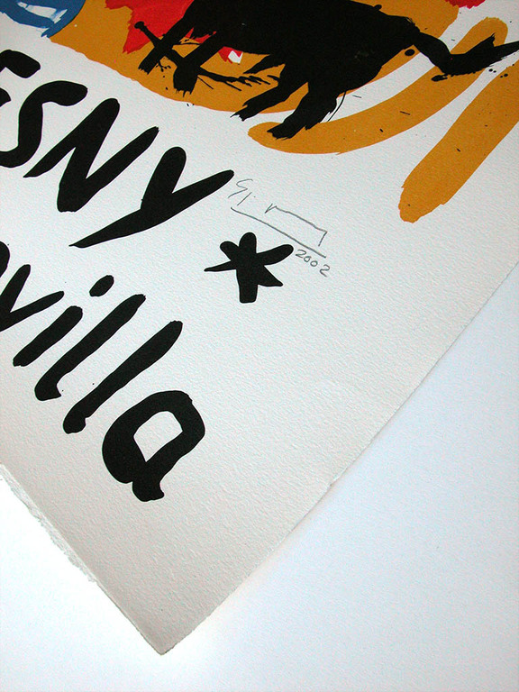 Stefan Szczesny, 'Una fiesta para los ojos‘, gesigneerde kleurenlitho, 2002  kopen? Bied vanaf 175!