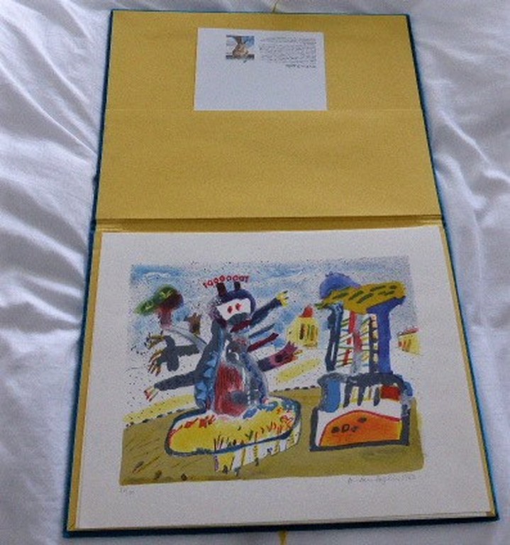 Anders Fogelin Zweden /Spanje. luxe map met lithos Titel In Mammons tempel. kopen? Bied vanaf 215!