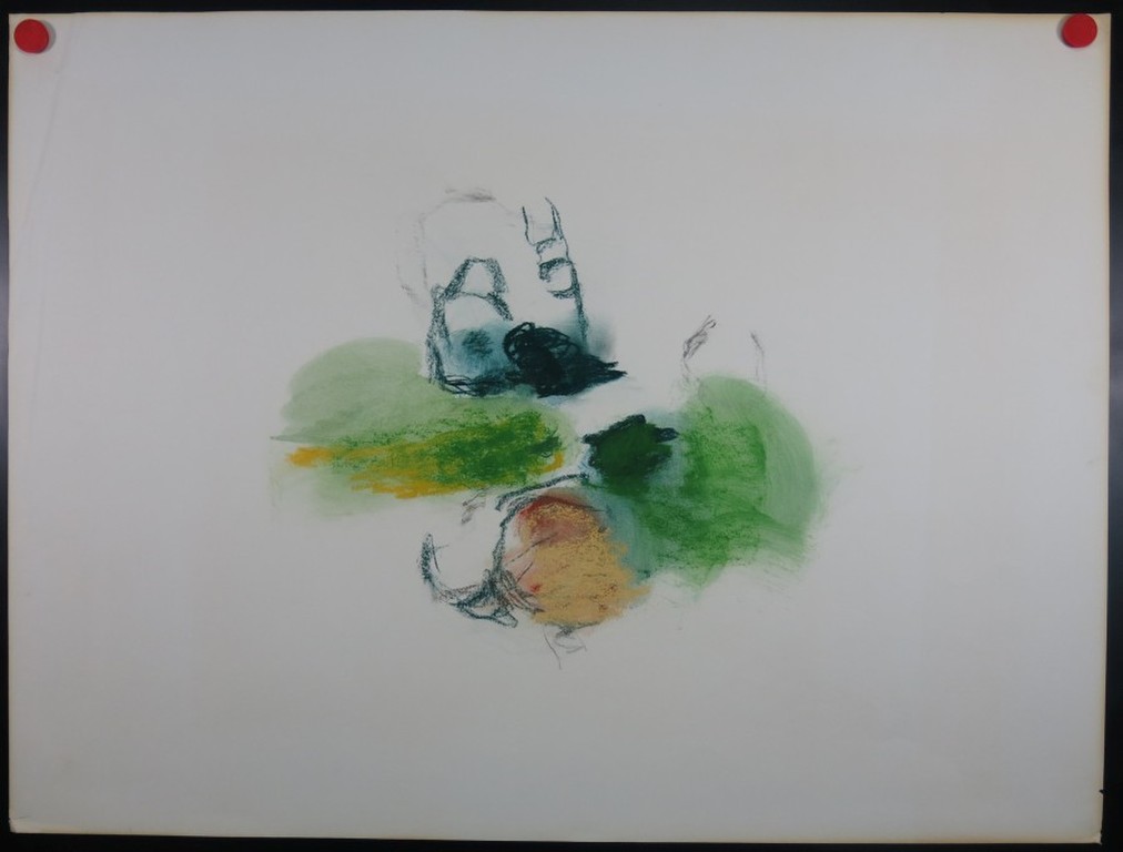 Onbekend: Krijttekening, Zonder titel (Groot) kopen? Bied vanaf 1!