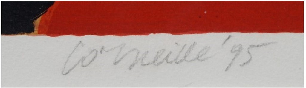 Corneille - zeer grote Litho van Corneille kopen? Bied vanaf 375!