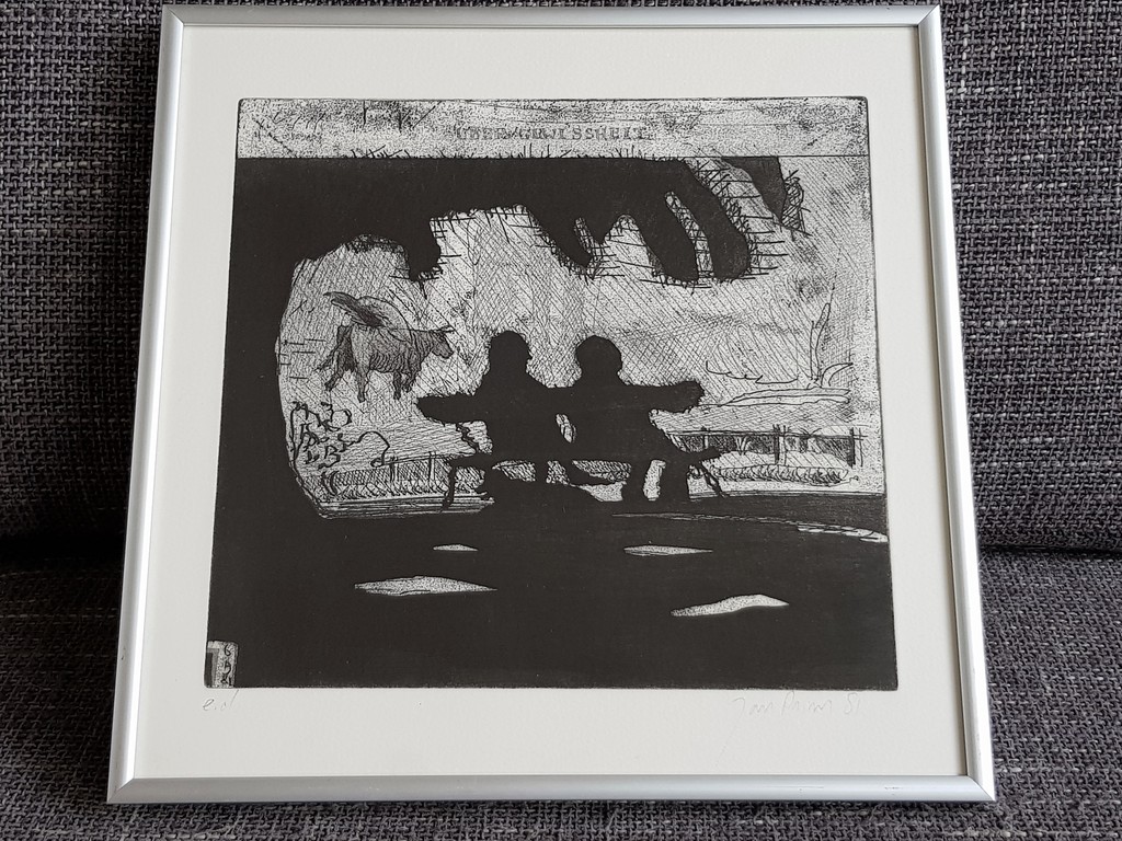 Jan Prins - Ets - Gesigneerd 1981 kopen? Bied vanaf 15!