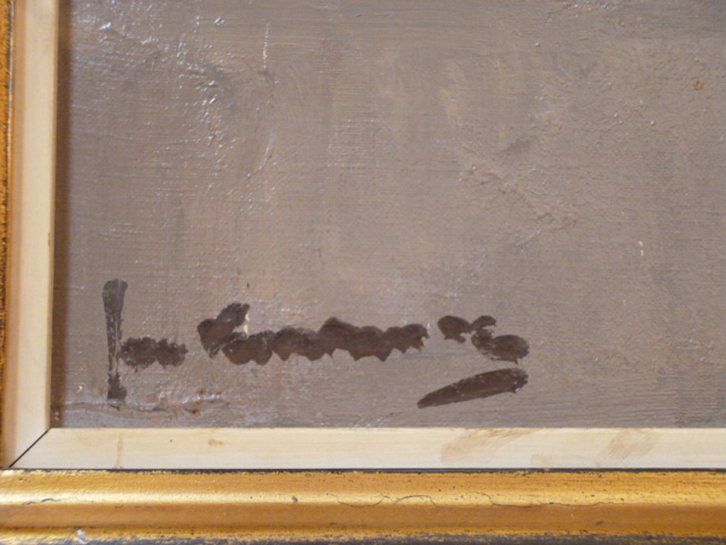 Jan Korthals - olieverf - Stadsgezicht Parijs kopen? Bied vanaf 995!