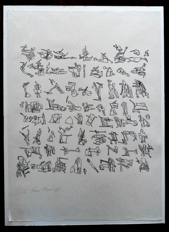 Henri Plaat - litho - 1972 - oplage: 6 stuks kopen? Bied vanaf 60!