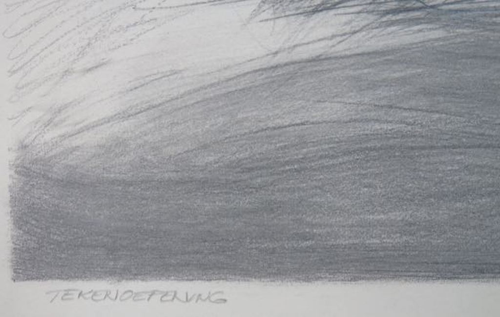 Onbekend gesigneerd: Potloodtekening, Zonder titel kopen? Bied vanaf 1!